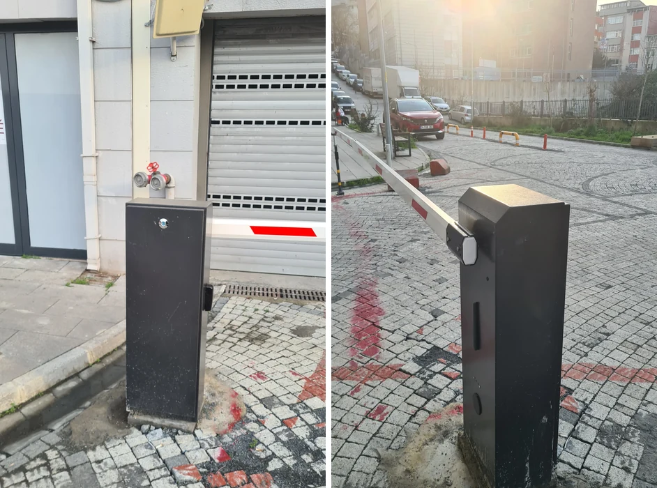 SOLE 24V TekPlus 5-6 Mt bariyer detay fotoğrafları - yan yana birleştirilmiş fotoğraf
